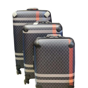 Leather Luggage Dark Blue