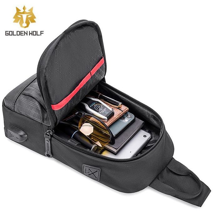 Golden Wolf Cross Shoulder Bag GXB00124 - Image 3