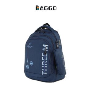 Three M Smart Backpack Classic Blue