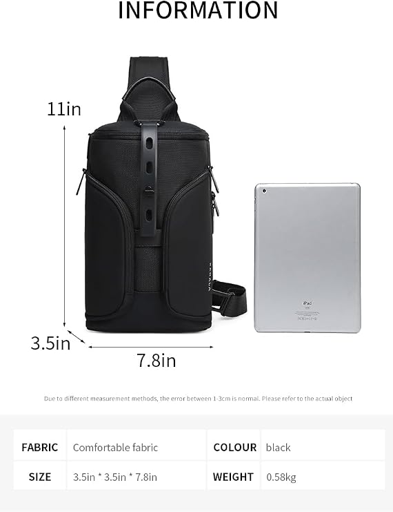 Rahala Anti-Theft Crossbody Sling Backpack BNG-22057 - Image 2