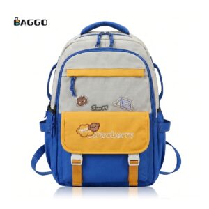Three M Nova Light Backpack Yellow-Blue