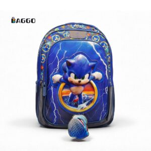 ThreeM Full Set School Bag Sonic Size 16