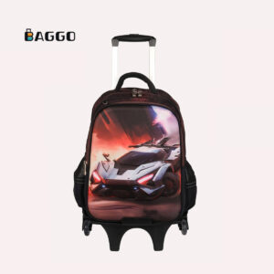 BZ Schoolbag Car Red Size 18.5