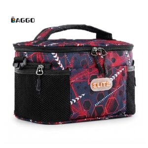 Elite Lunch Bag Black Red Arrows