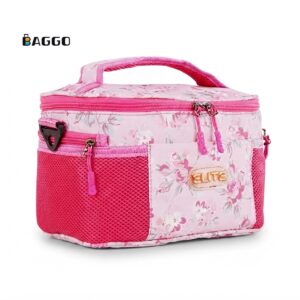 Elite Lunch Bag Pink Flowers