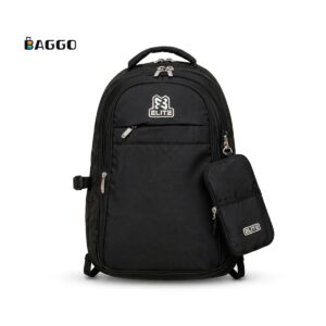 Elite Plain Black Size 20