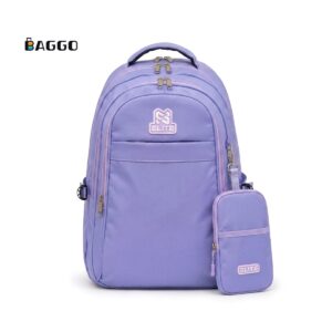 Elite Plain Purple Size 20