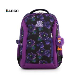 Elite Purple Flowers Size 18