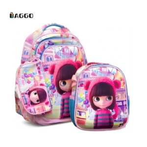 Glossy Star Size 17.5 Pink Girl Full Set Without Trolley