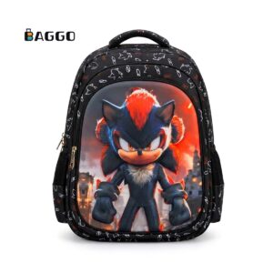 Momolly 2268 ( Full Set, Size 16 & 18 ) School Bag Red Sonic