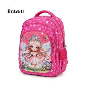 Momolly 2268 ( Full Set, Size 16 & 18 ) School Bag Fairy Girl