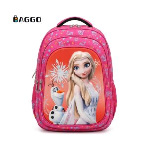 Momolly 2268 ( Full Set, Size 16 & 18 ) School Bag Frozen