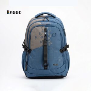 Three M Smart + Pencil Case Size 20 Blue and Grey