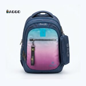 Three M Smart + Pencil Case Size 20 Blue and Purple